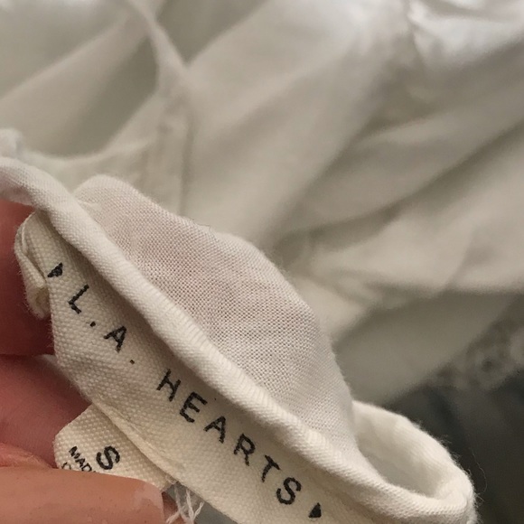 L.A. Hearts lace peplum halter top - Picture 6 of 6